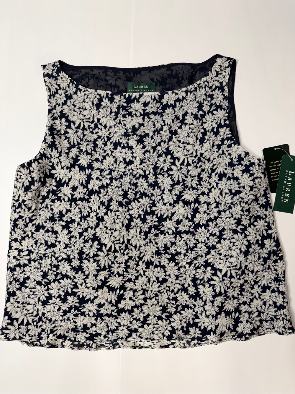 Lauren Ralph Lauren 2-Piece Set Top & Skirt Silk 12 NWT - Picture 4 of 10
